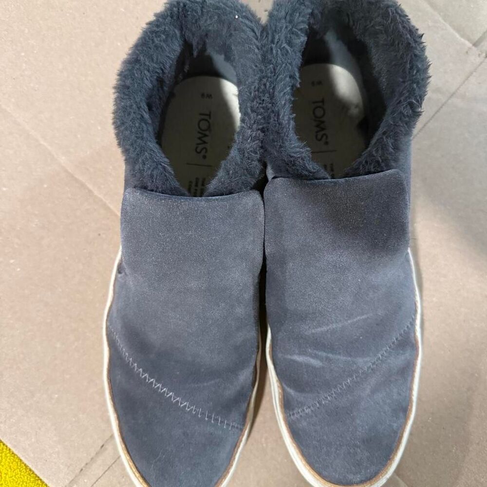Toms Women's Navy and Blue Boots